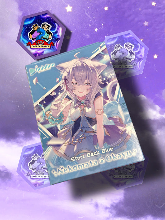 Hololive Official Card Game- Start Deck- Blue Nekomata Okayu (English)