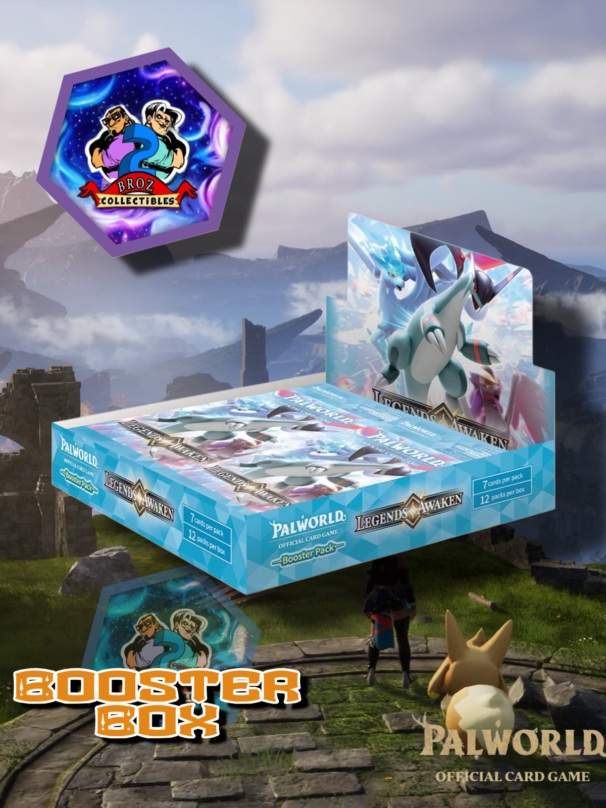Palworld Official Card Game: Legends Awaken Booster Box (BP02- First Edition)(English)