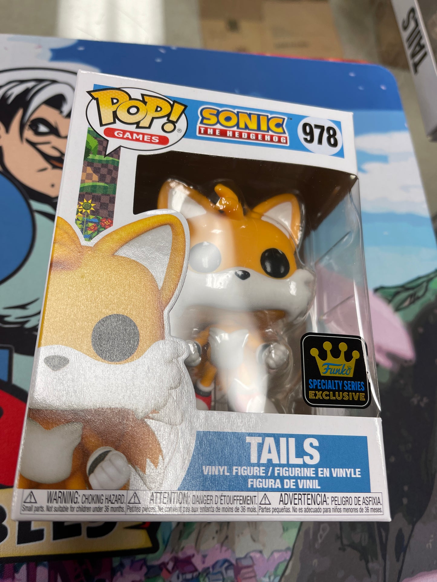 Tails (Sonic the Hedgehog)- Funko Pop! #978 (Specialty Series)