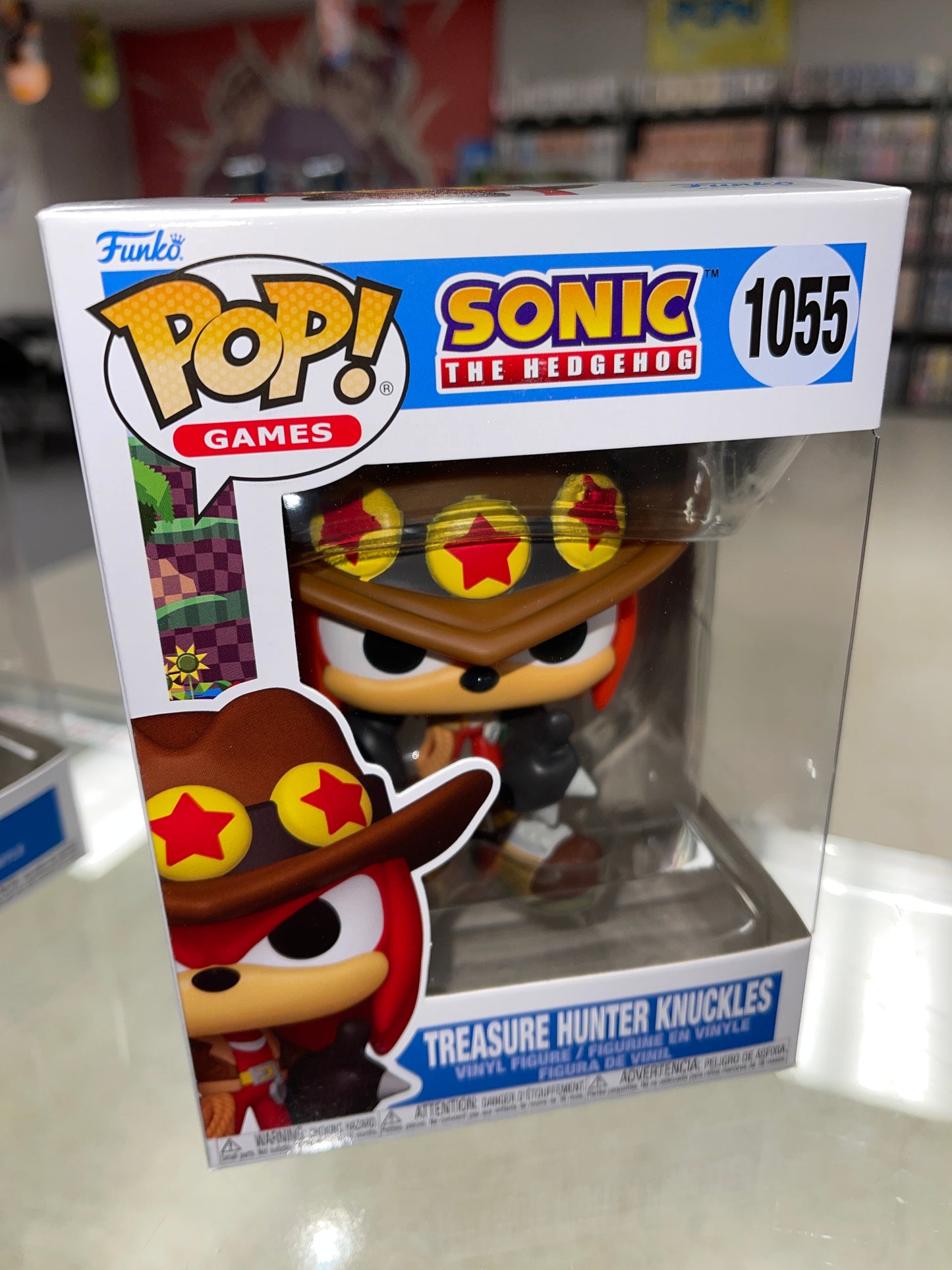 Treasure Hunter Knuckles (Sonic the Hedgehog)- Funko Pop! #1055