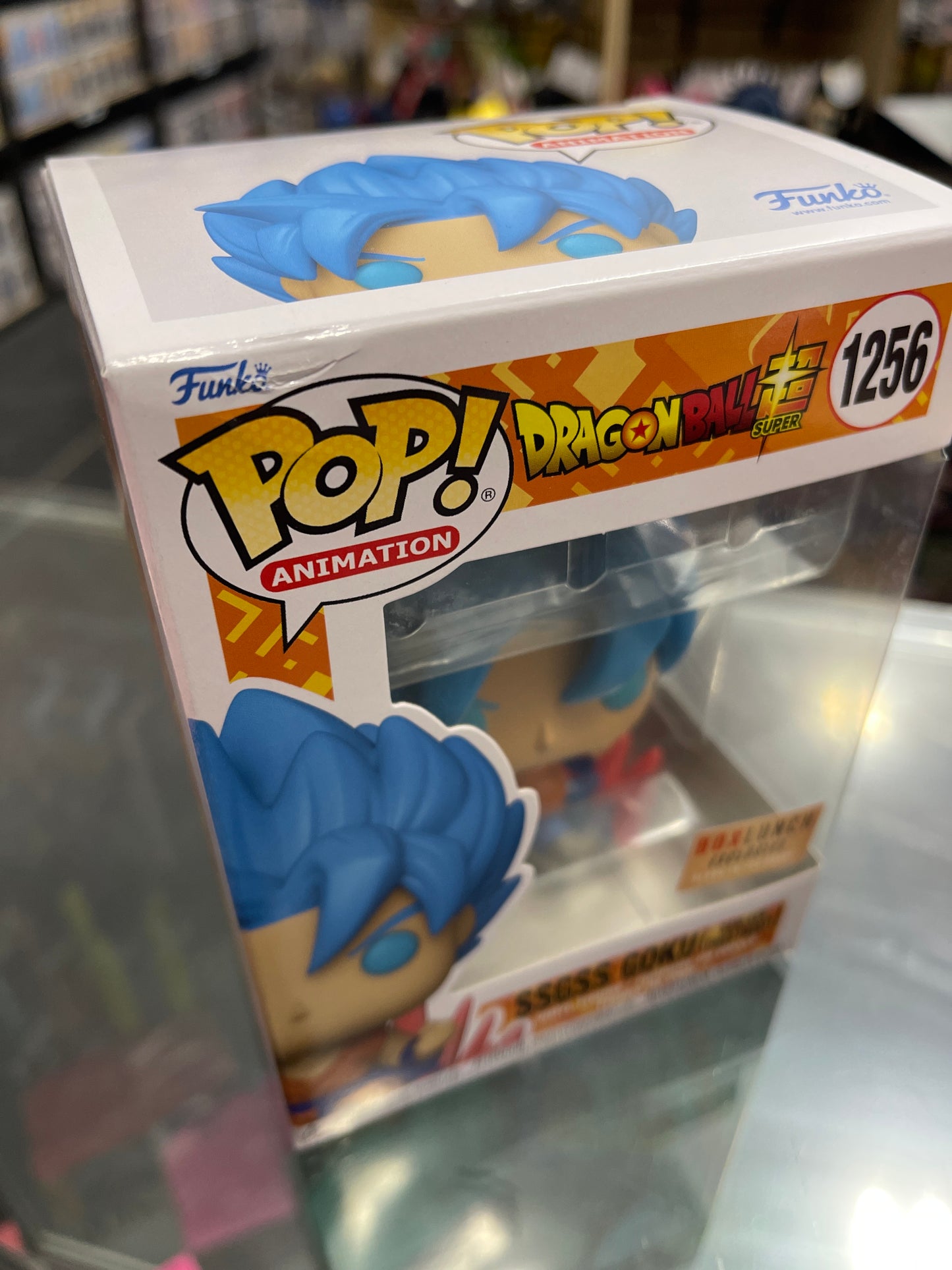 SSGSS Goku (Kaio-Ken 20)(DragonBall Super)- Funko Pop! #1256 (BoxLunch Exclusive)