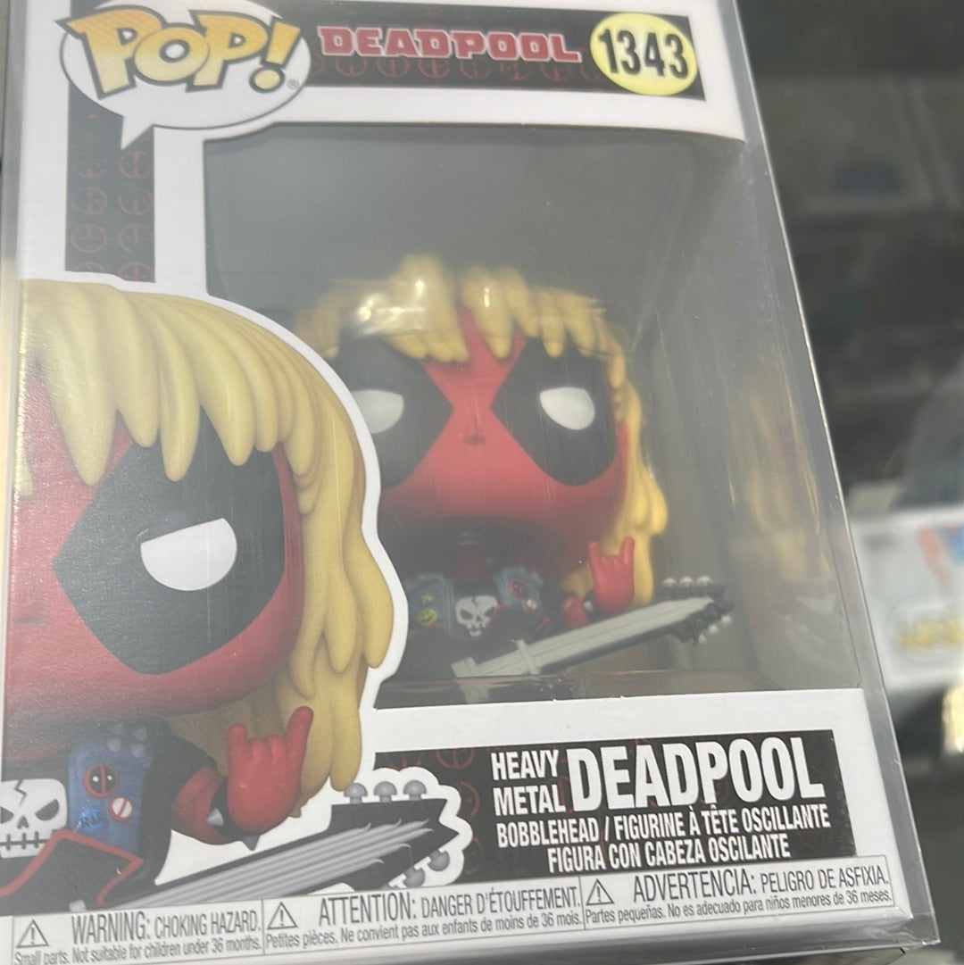 Heavy Metal Deadpool (Marvel)- Funko Pop! #1343