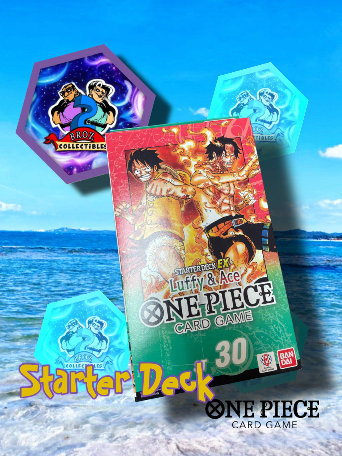 One Piece Card Game- Luffy & Ace Starter Deck EX (ST-30)(English)