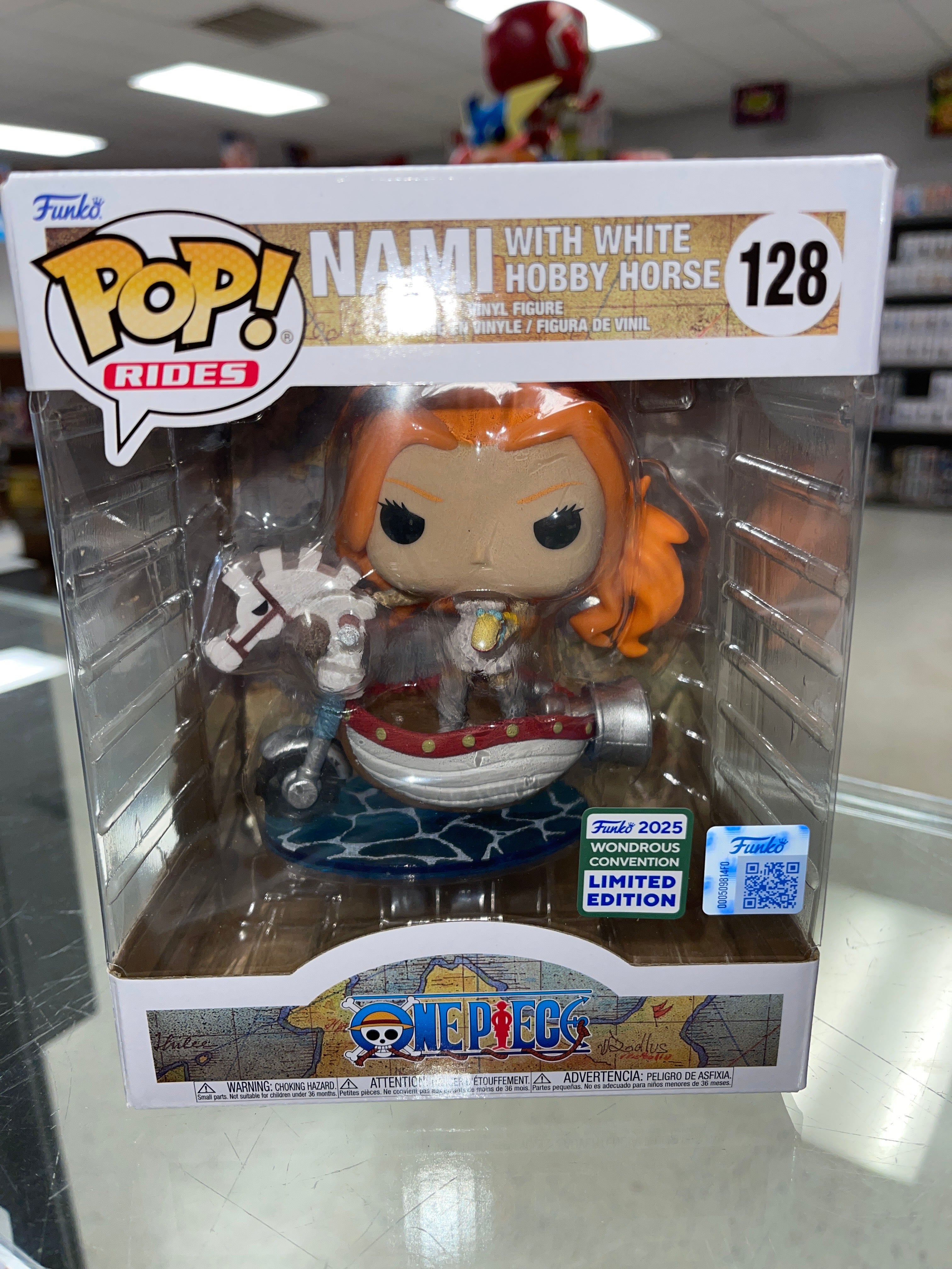 FUNKO - ONE PIECE #128 - NAMI White Hobby Horse - 2025 LIMITED Edition NEW RARE EUR 49,90 - ES FUNKO - ONE PIECE #128 - NAMI White Hobby Horse - 2025 LIMITED Edition NEW RARE EUR 49,90 - ES