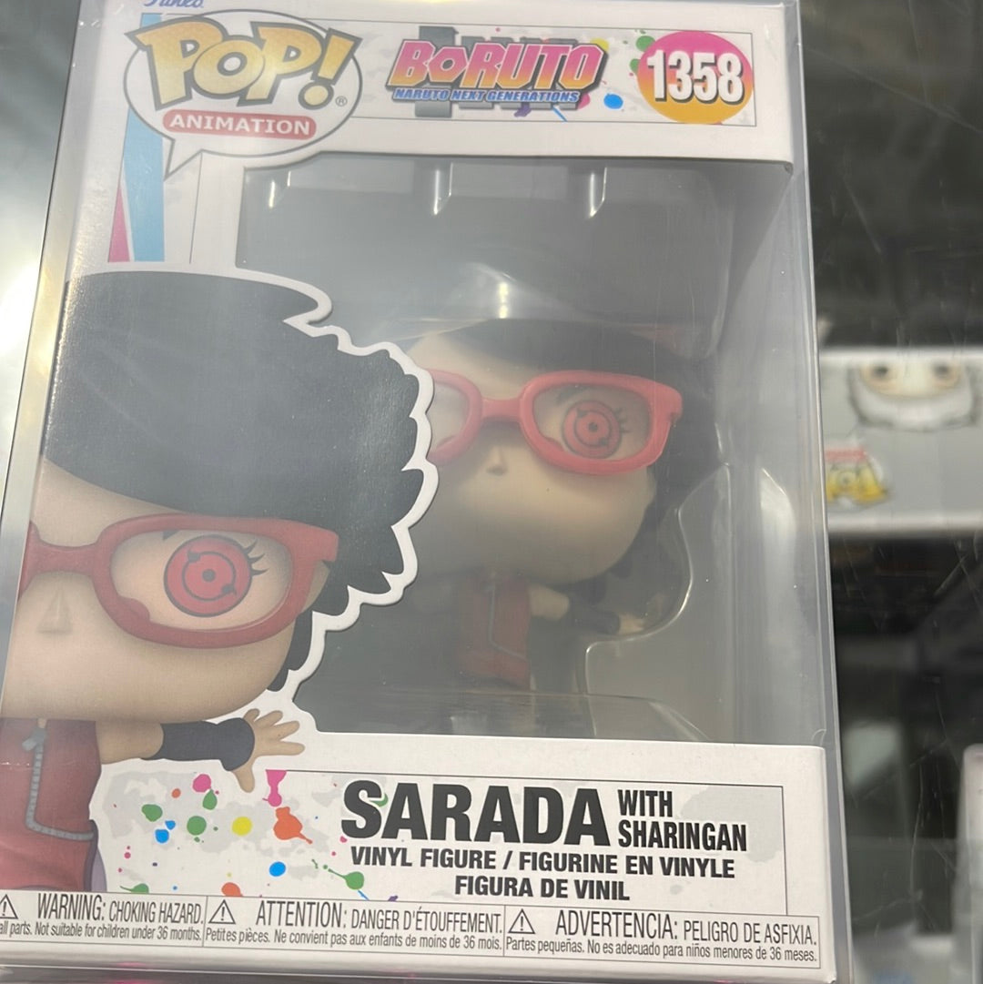 Sarada w/ Sharingan (Boruto)- Funko Pop! #1358