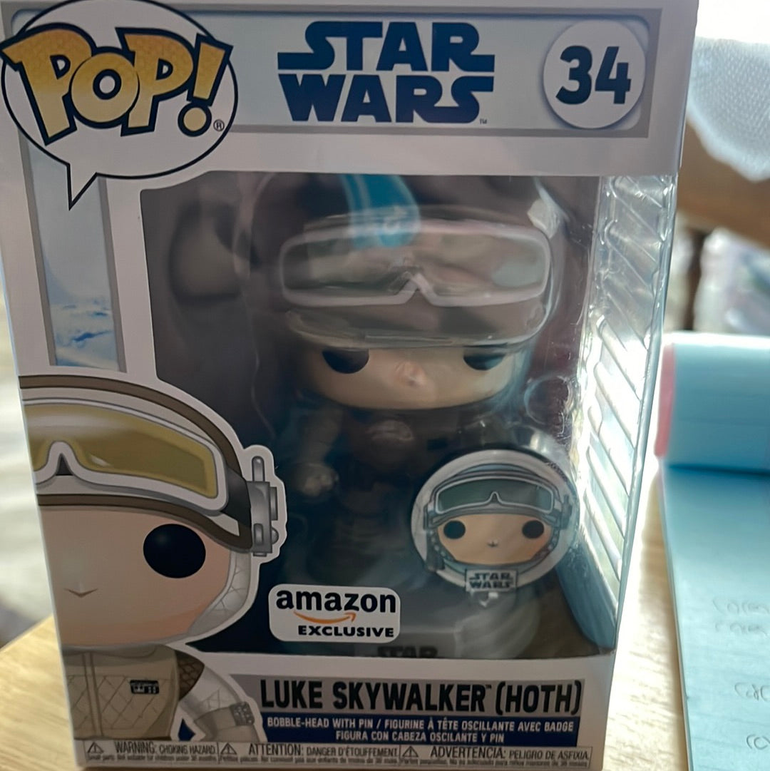 Luke Skywalker (Star Wars)- Funko Pop! #34 (Amazon Exclusive)