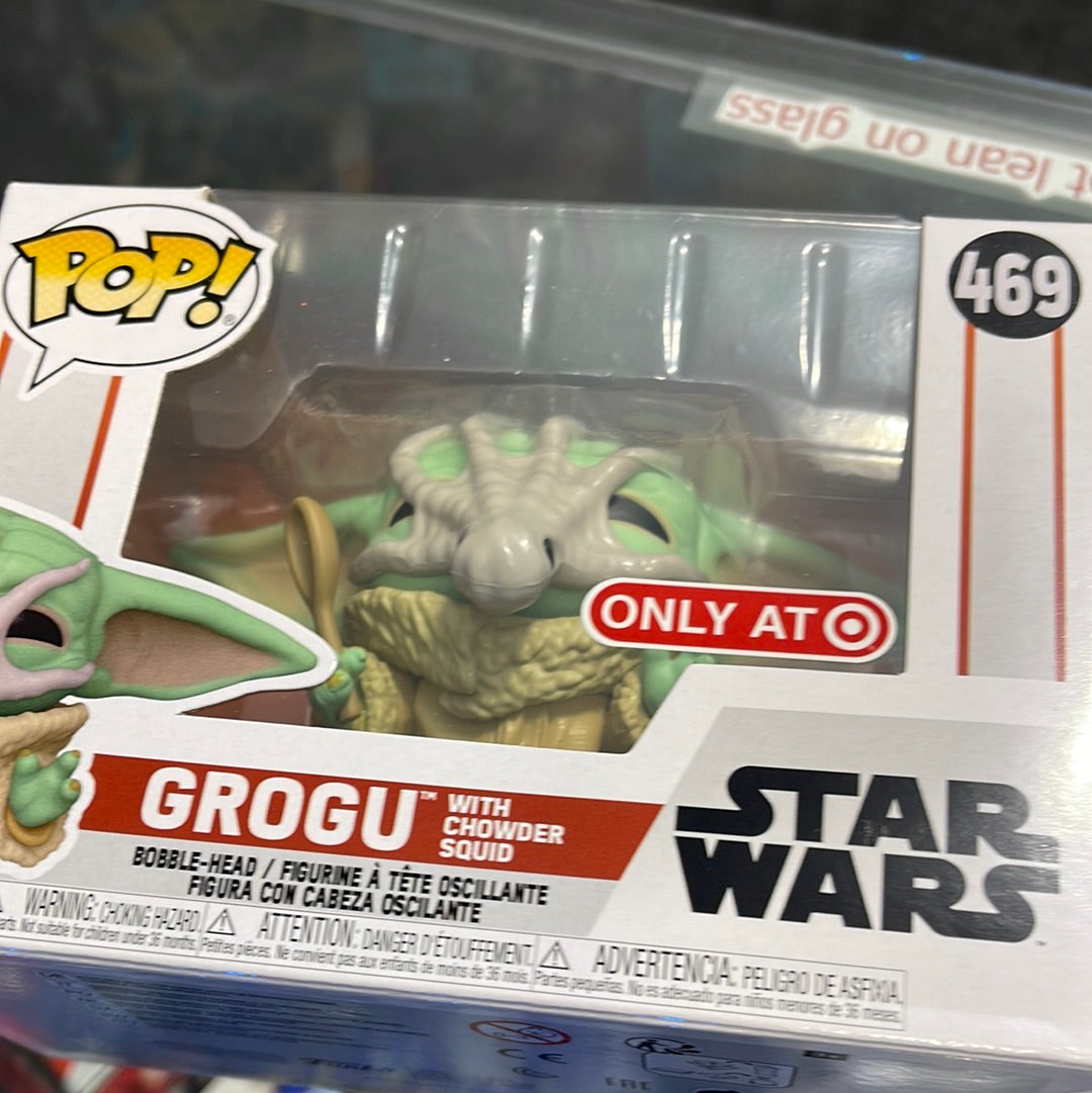 Grogu w/ Chowder Squid (Star Wars) Funko Pop! #469 (Target Exclusive)