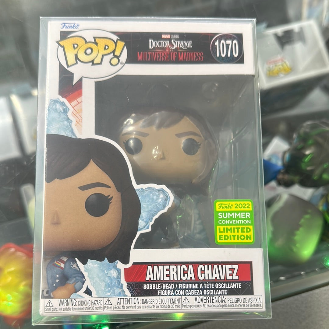 America Chavez (Doctor Strange: Multiverse of Madness)- Funko Pop! #1070 (2022 Summer Convention)