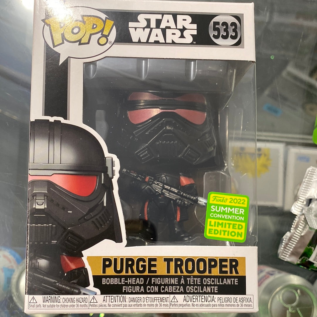 Purge Trooper (Star Wars)-Funko Pop! #533 (2022 Summer Convention)
