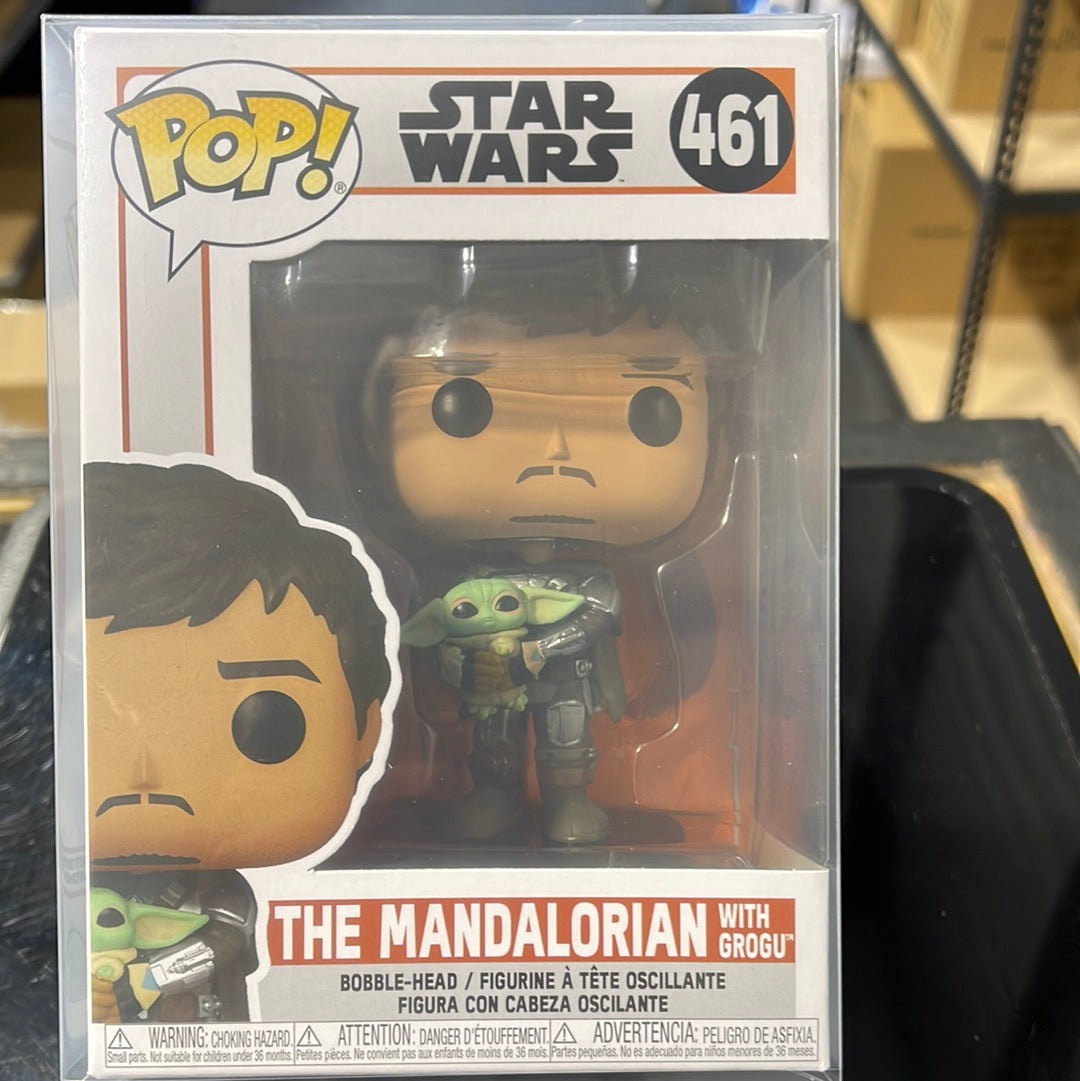 The Mandalorian w/Grogu (Star Wars)- Funko Pop! #461