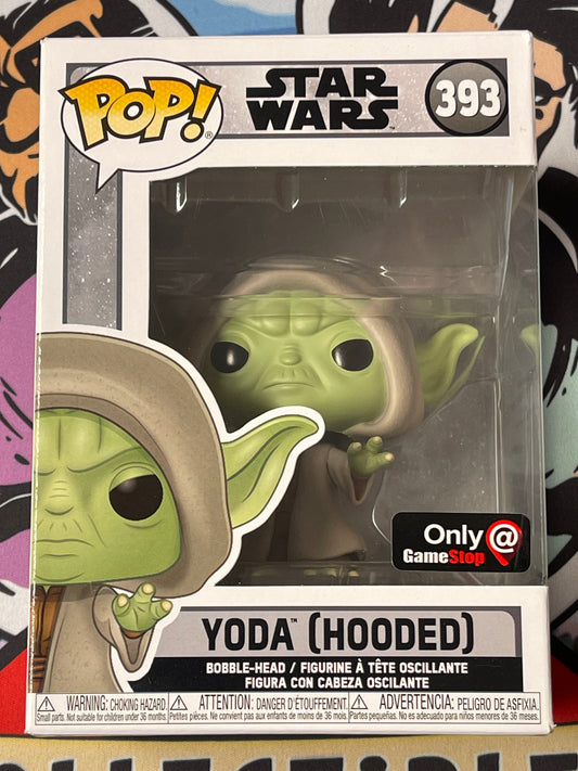 Yoda [Hooded](Star Wars)- Funko Pop! #393 (GameStop Exclusive)