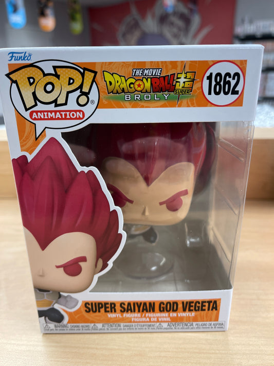 Super Saiyan God Vegeta (DragonBall Super)- Funko Pop! #1862