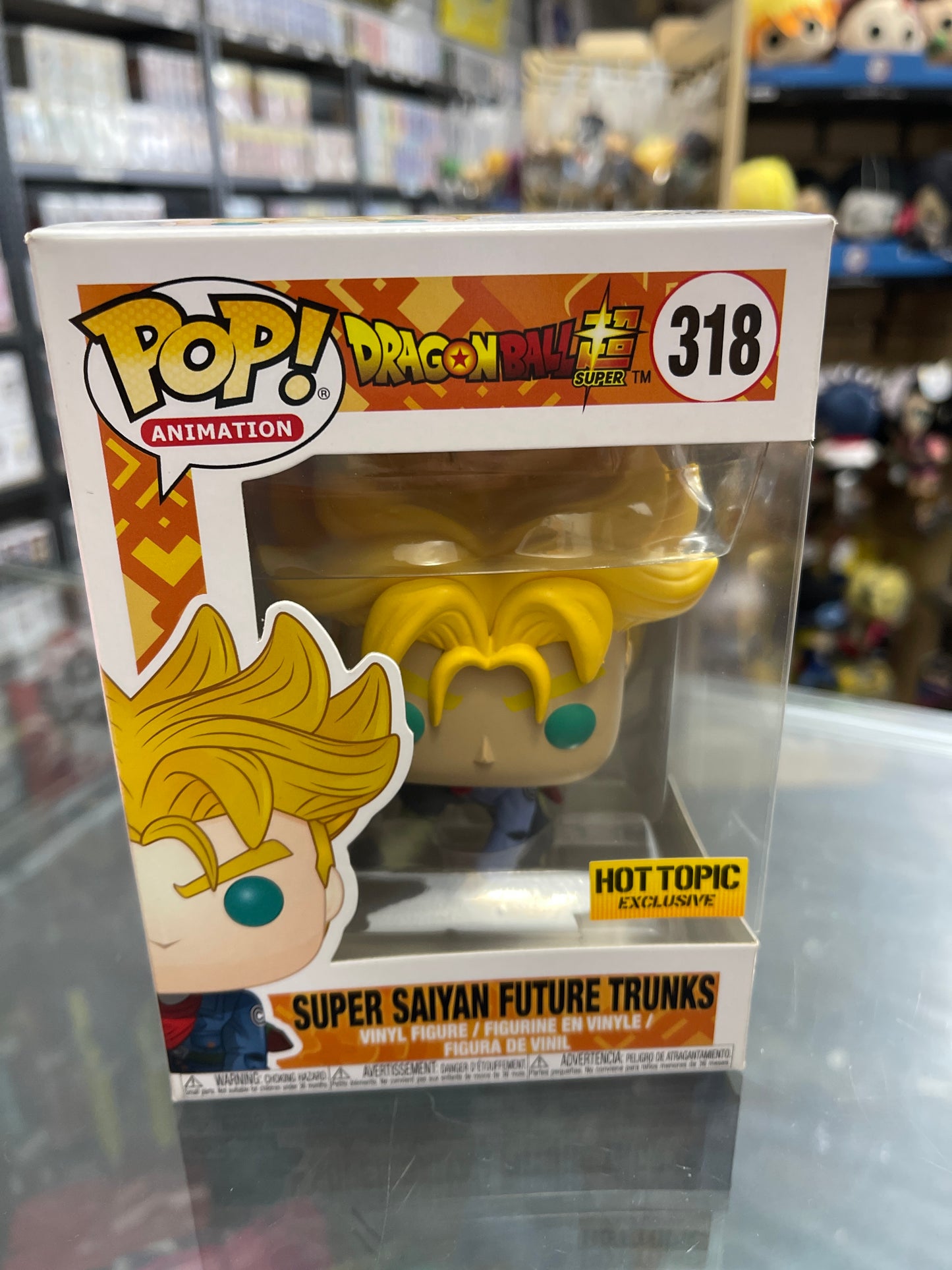 Super Saiyan Future Trunks (DragonBall Super) -Funko Pop! #318 (HotTopic Exclusive)