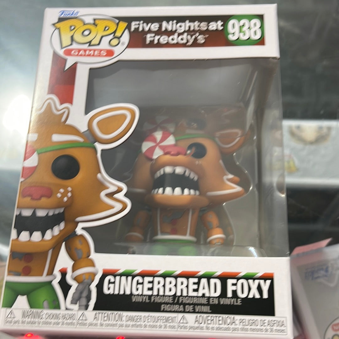 Gingerbread Foxy- Pop! #938
