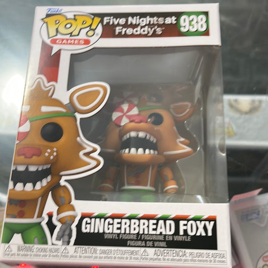 Gingerbread Foxy- Pop! #938