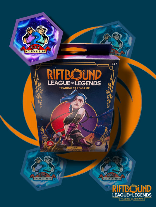 Riftbound: League of Legends Trading Card Game- Jinx Champion Deck (English)
