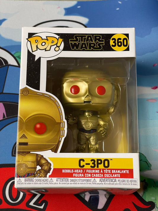 C-3PO (Star Wars)- Funko Pop! #360 (Box Damage/Shelf Wear)