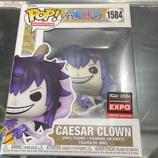 Caesar Clown (One Piece)- Funko Pop! #1584 (2024 Expo Exclusive)