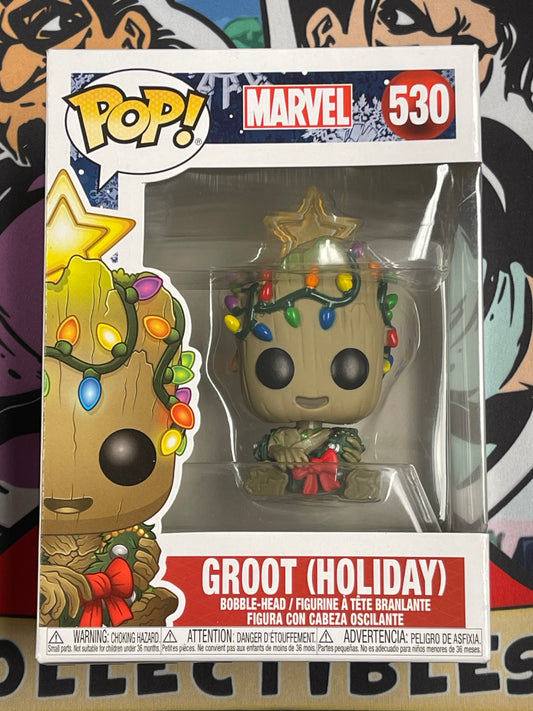 Groot (Holiday)(Guardians of the Galaxy) -Funko Pop! #530