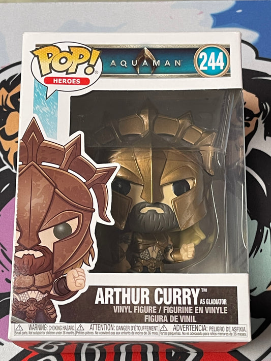 Arthur Curry as Gladiator (Aquaman) - Funko Pop! #244