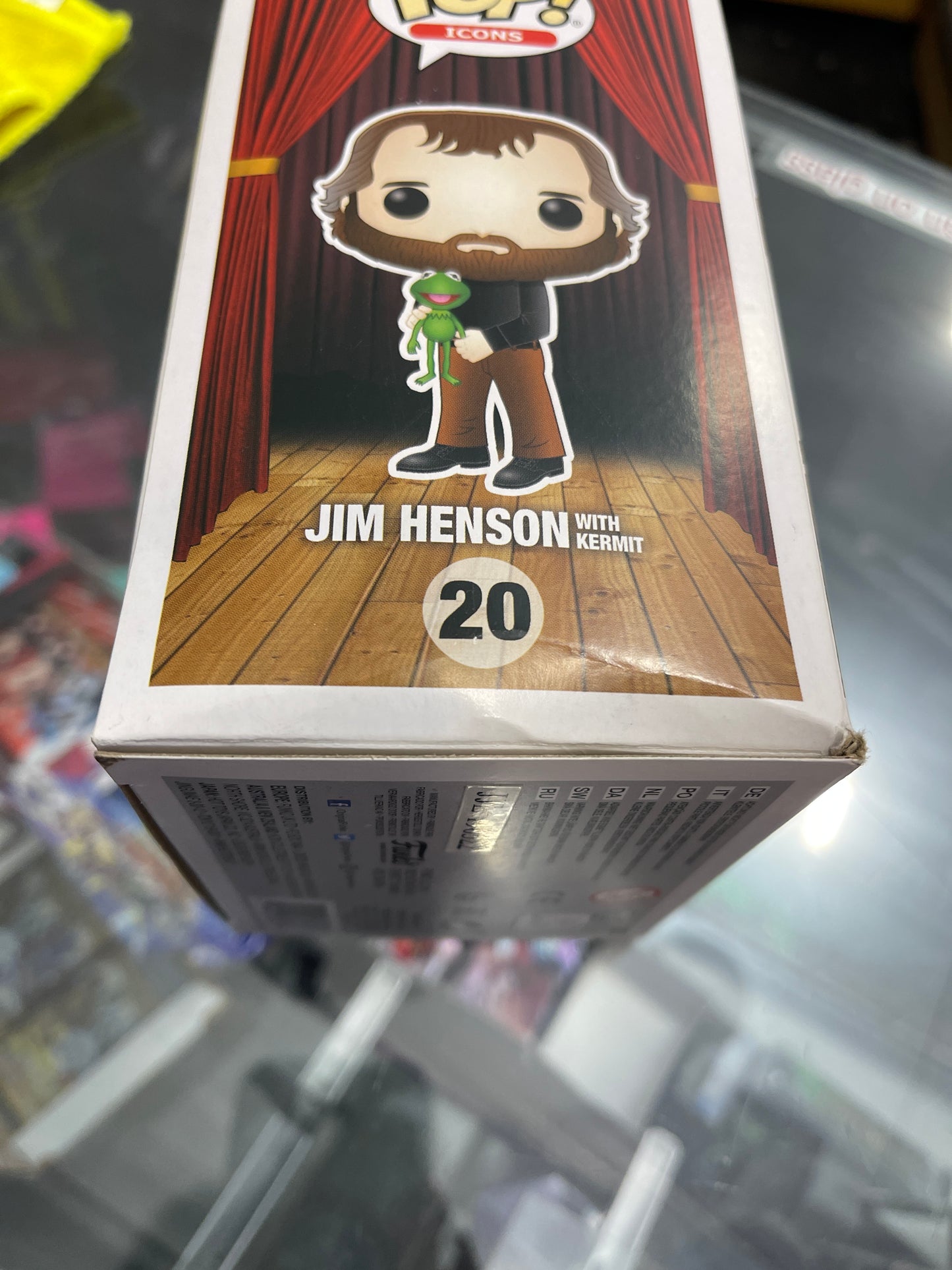Jim Henson w/Kermit (Muppets)- Funko Pop! #20