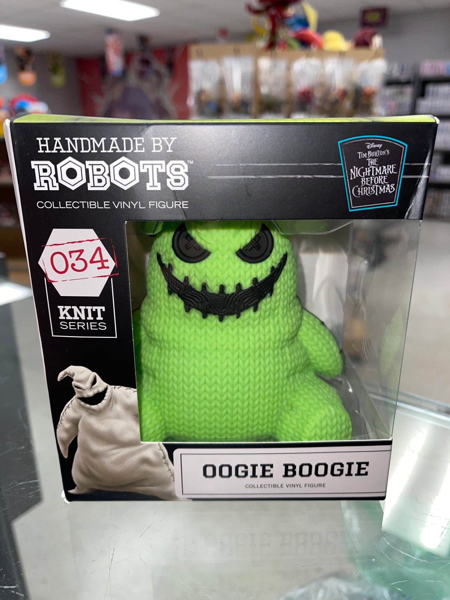 Oogie Boogie(Nightmare Before Christmas) - Handmade By Robots #34 (Box Damage)