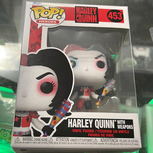 Harley Quinn w/Weapons (DC Comics)- Funko Pop! #453