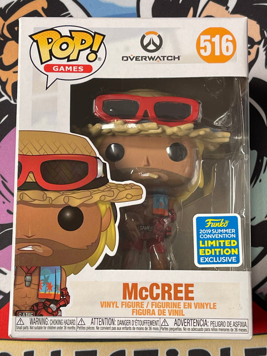 McCree (Overwatch)- Funko Pop! #516 (2019 Summer Convention Exclusive )