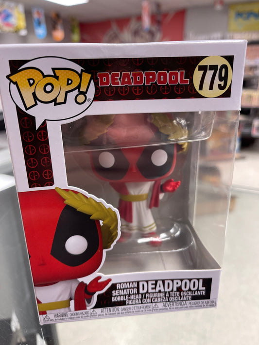 Roman Senator Deadpool - Funko Pop! #779 (Box Damage/Shelf Wear)