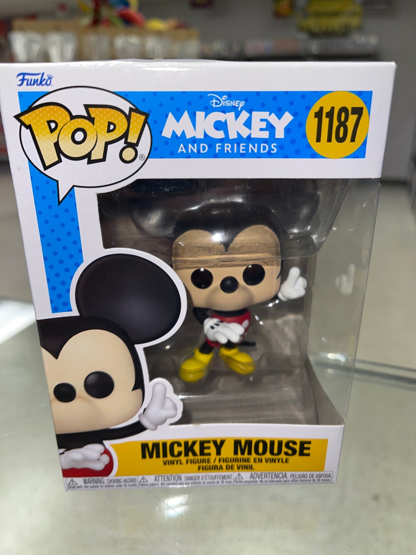 Mickey Mouse (Disney)- Funko Pop! #1187 (Box Damage)