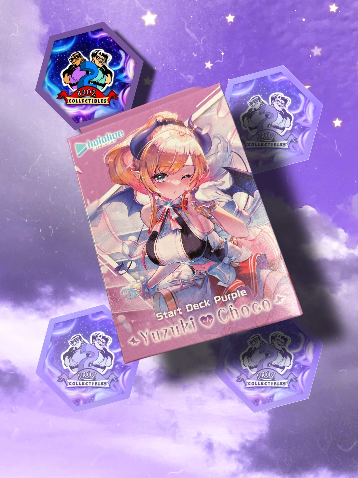 Hololive Official Card Game- Start Deck- Purple Yuzuki Choco (English)