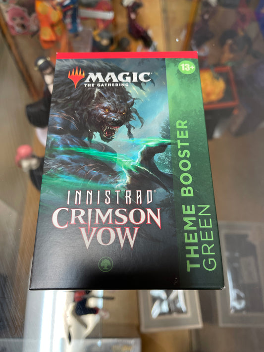 Magic the Gathering- Innistrad: Crimson Vow Theme Booster [Green] (English)
