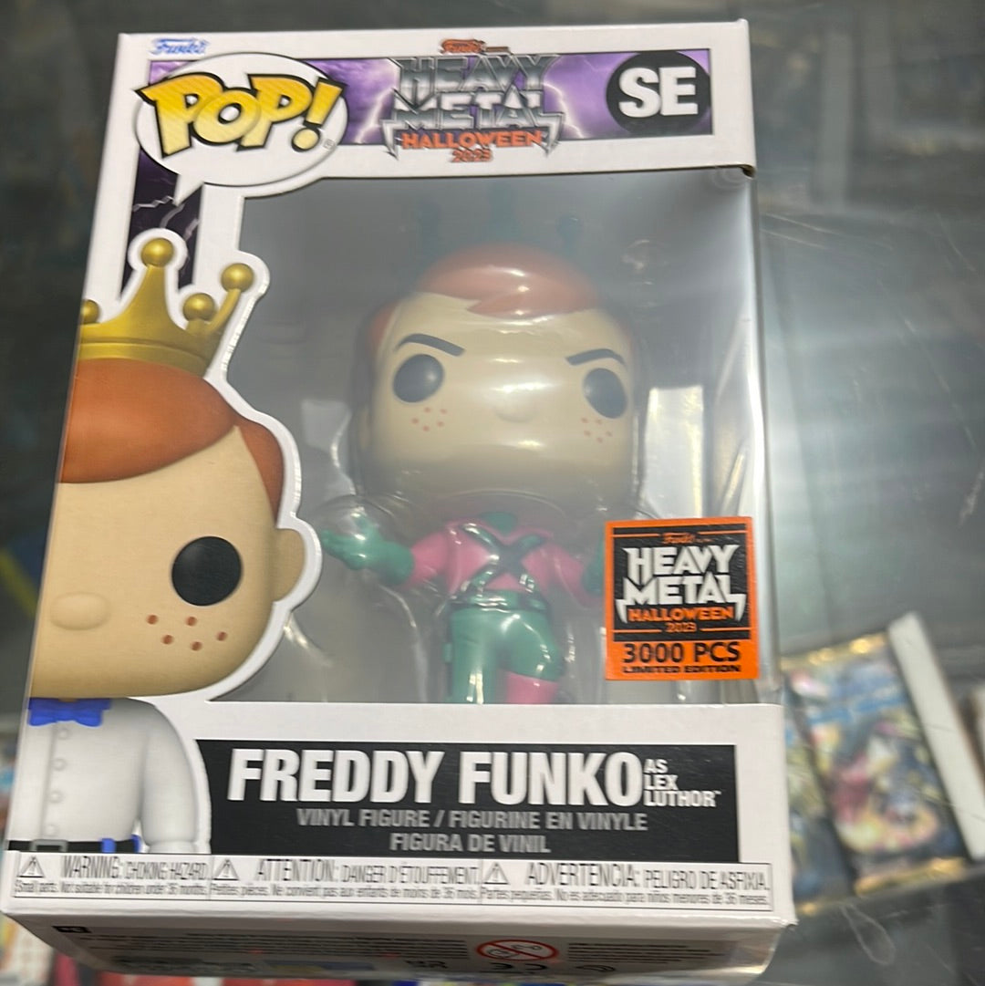 Freddy Funko as Lex Luthor- Pop! SE
