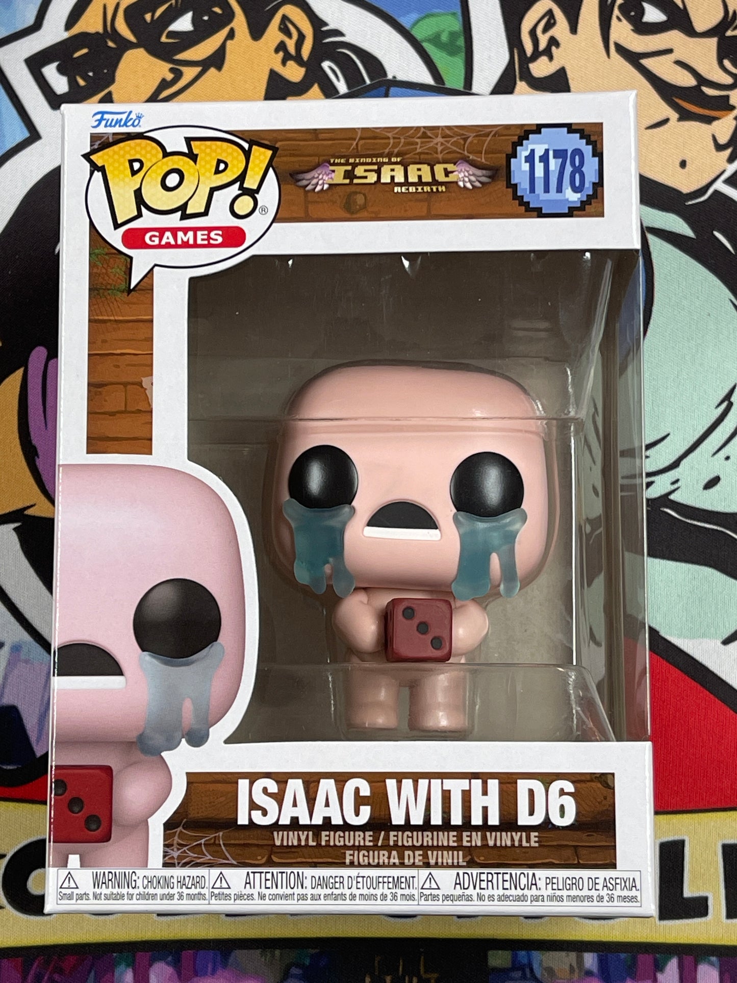 Isaac With D6 (Binding of Isaac)- Funko Pop! #1178 (NEW)