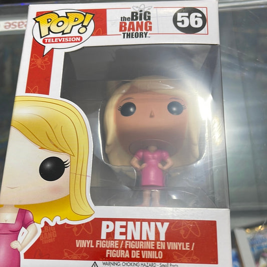 Penny (Big Bang Theory)- Funko Pop! #56 (Box Damage/Shelf Wear)