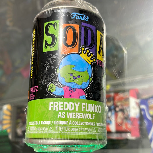 Freddy Funko as Werewolf- Soda