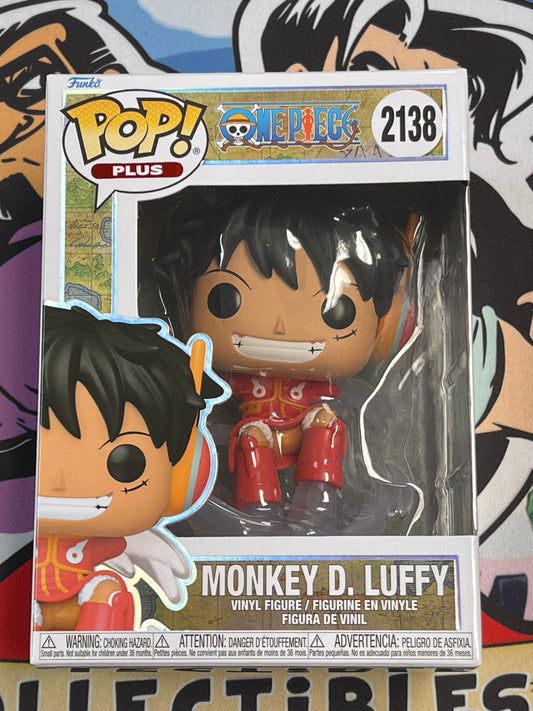 Monkey D. Luffy- Funko Pop! Plus #2138 (Box Damage/Shelf Wear)
