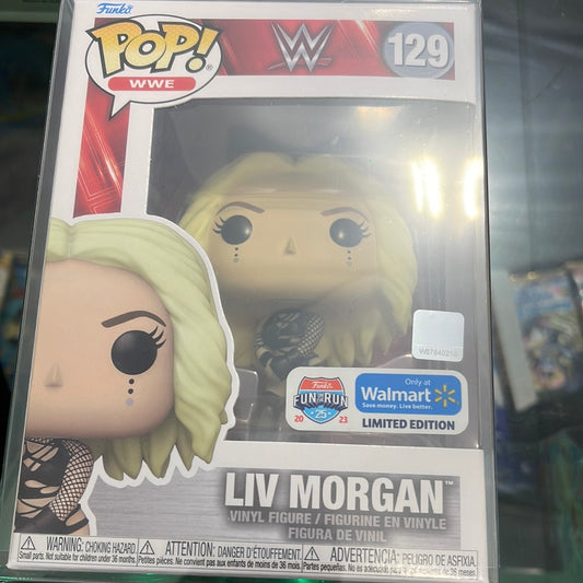Liv Morgan (WWE)- Funko Pop! #129 (2023 Fun on the Run/Walmart Exclusive)