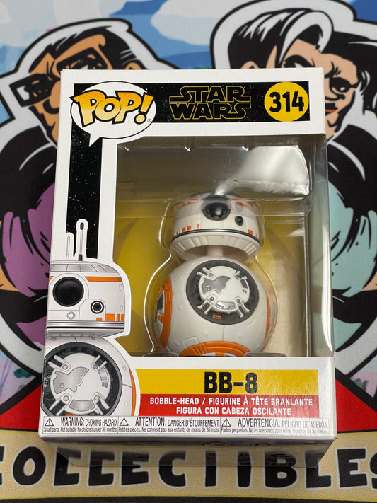 BB-8 (Star Wars)- Funko Pop! #314 (Box Damage/Shelf Wear)