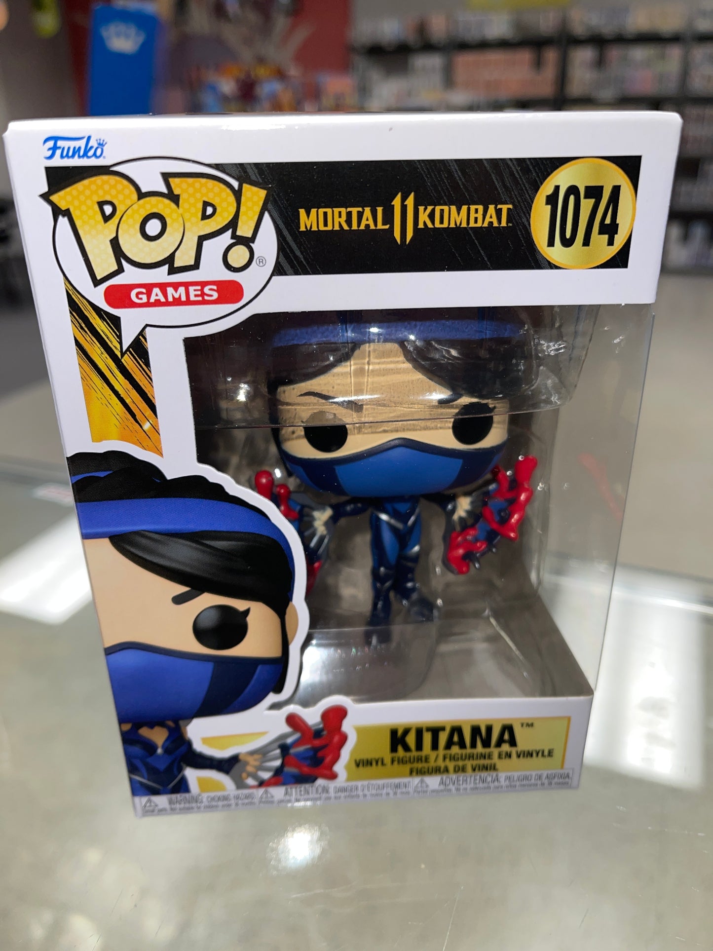 Kitana  (Mortal Kombat)- Funko Pop! #1074