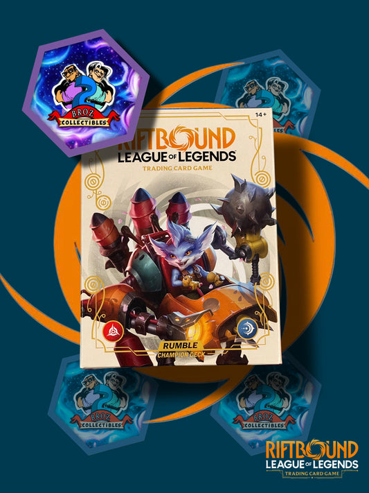 Riftbound: League of Legends Trading Card Game- Rumble Champion Deck (English)