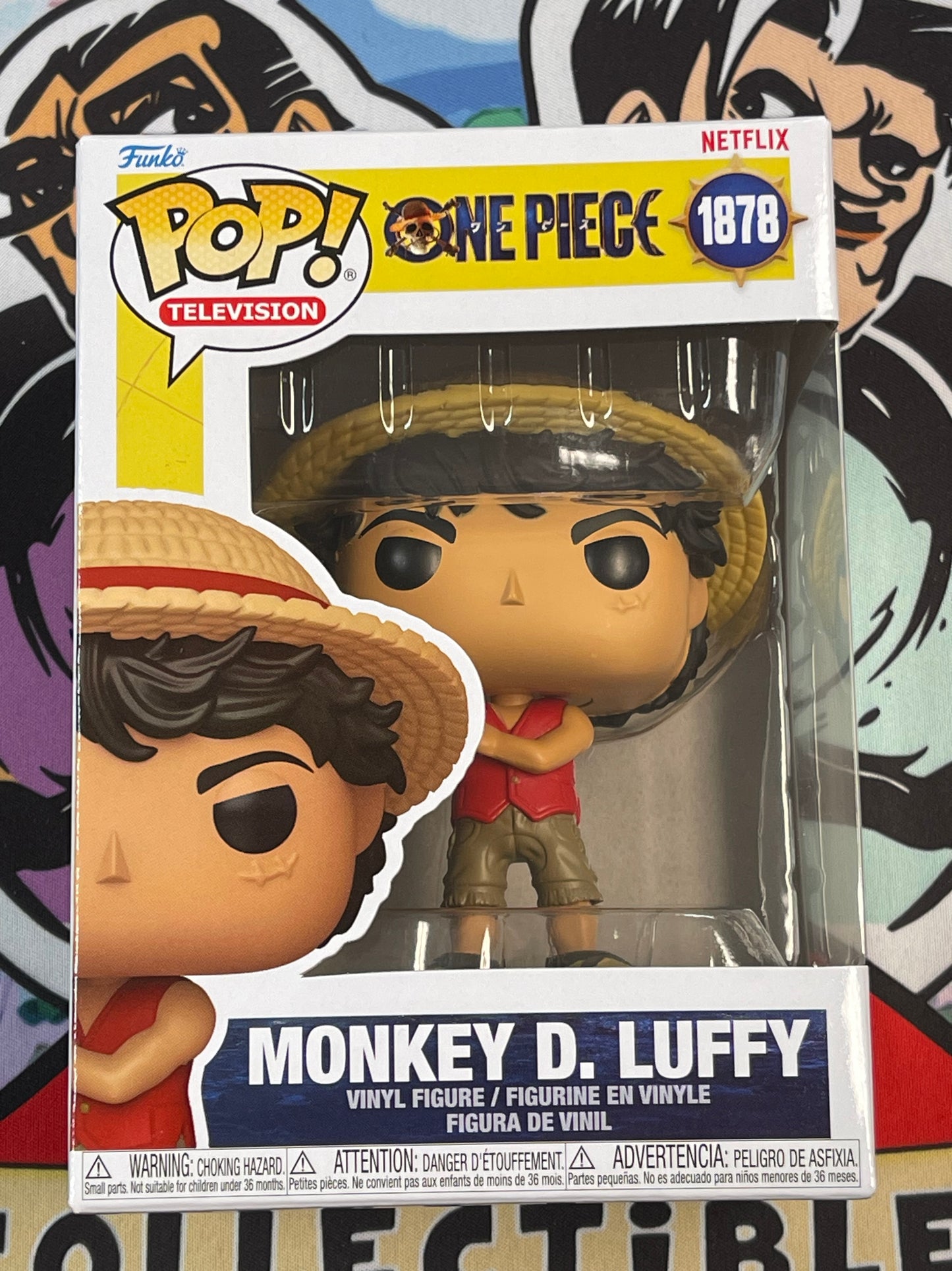 Monkey D. Luffy (Netflix One Piece)- Funko Pop! #1878 (NEW)