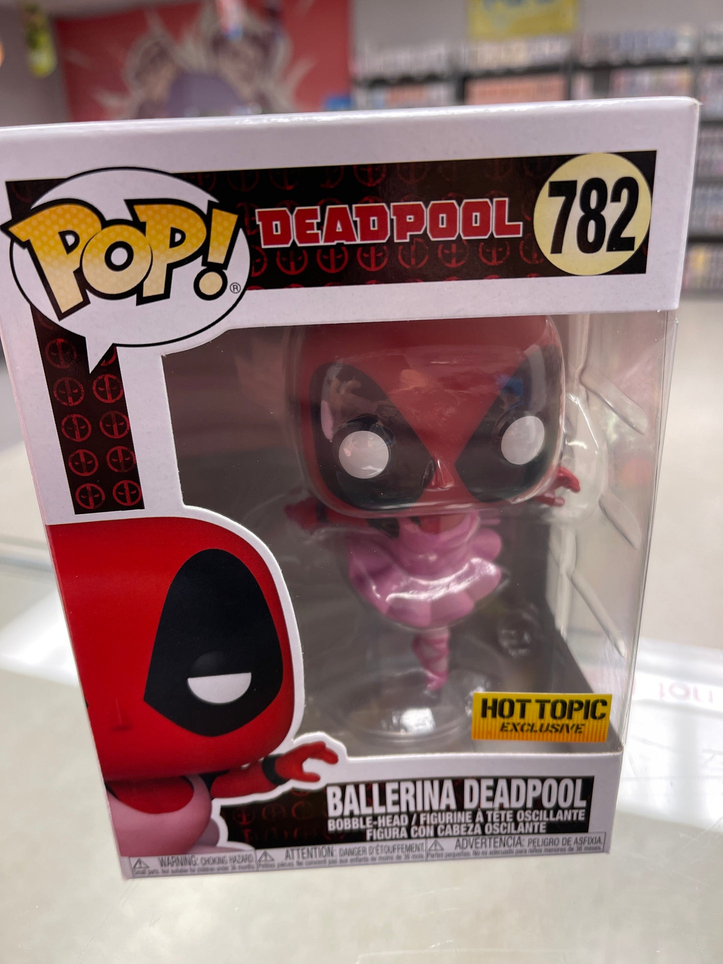 Ballerina Deadpool (Marvel)- Funko Pop! #782 (HotTopic Exclusive)