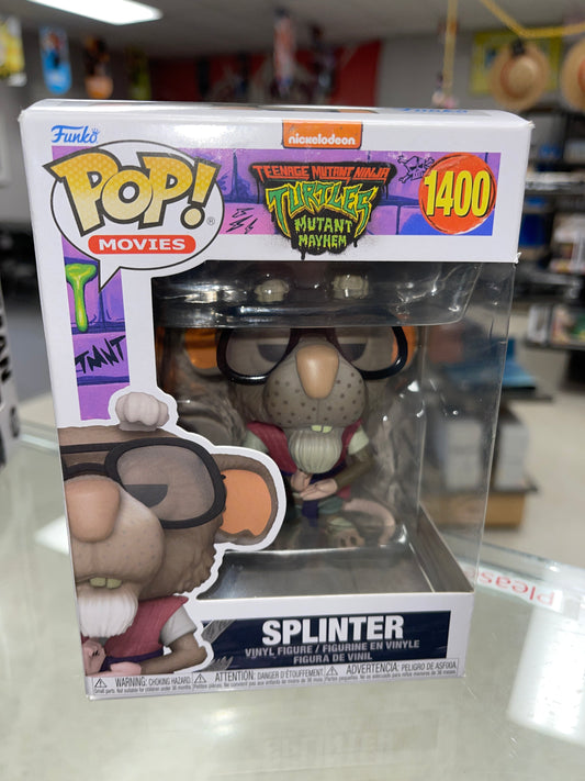 Splinter (Teenage Mutant Ninja Turtles: Mutant Mayhem)- Funko Pop! #1400 (Box Damage)