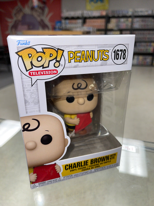 Charlie Brown w/Kite (Peanuts)- Funko Pop! #1678