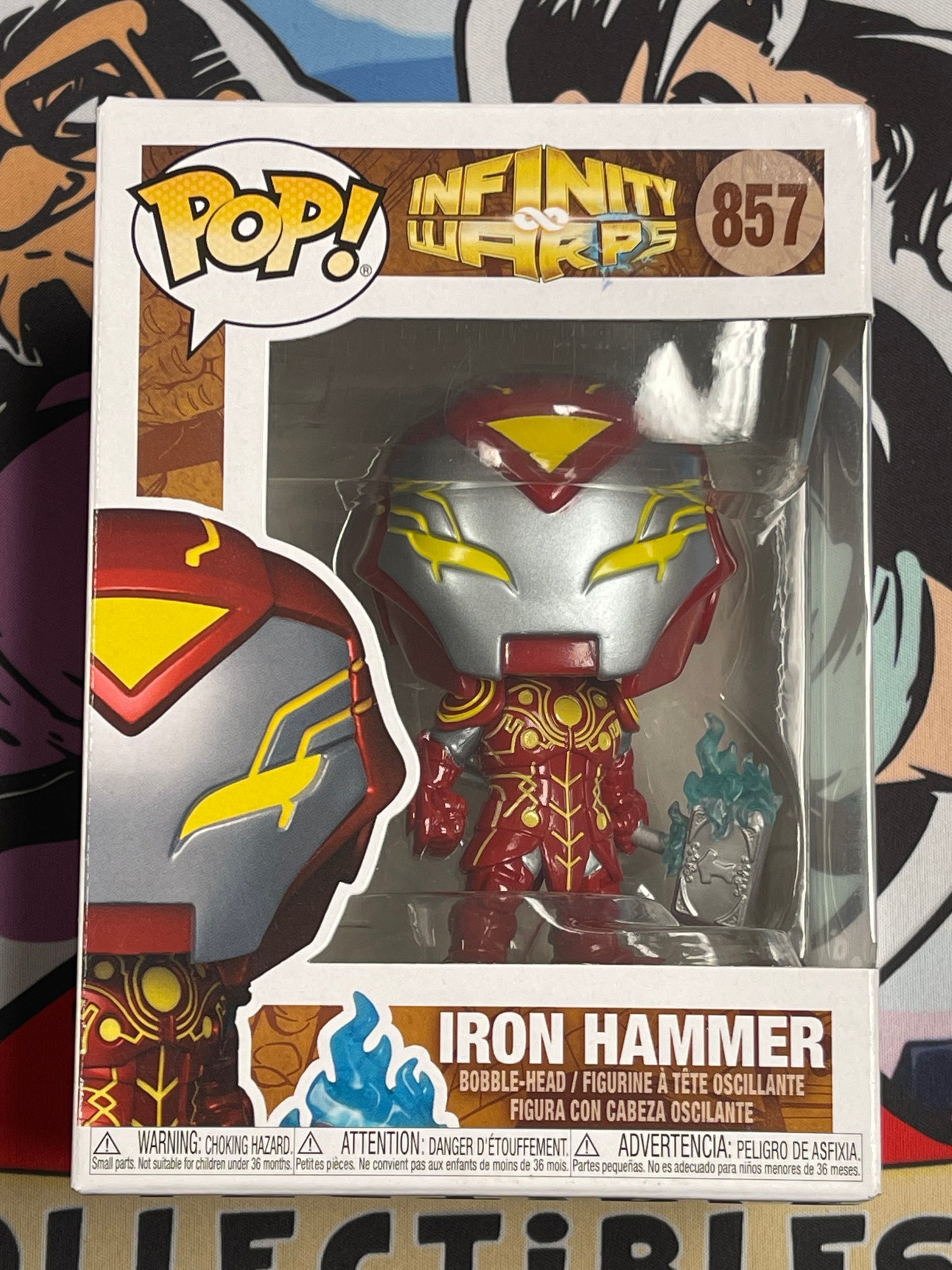 Iron Hammer (Marvel: Infinity Warps)- Funko Pop! #857