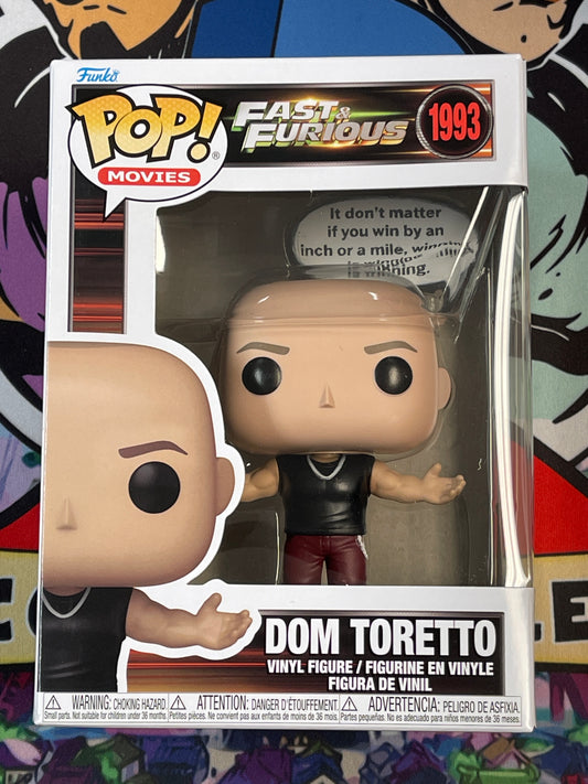 Dom Toretto (Fast & Furious)- Funko Pop! #1993 (NEW)