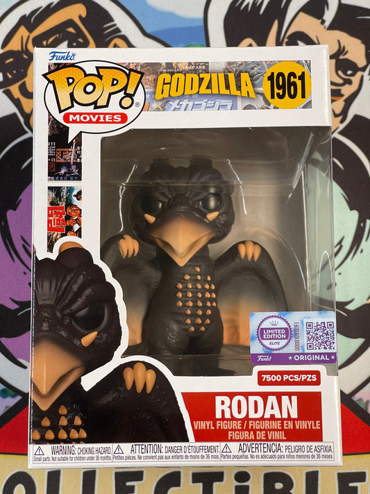Rodan (Godzilla)- Funko Pop! #1961 (Limited Edition- Elite)(7500 PCS)(NEW)