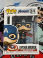 Captain America (Avengers: Endgame)- Funko Pop! #573(Box Damage/Shelf Wear)