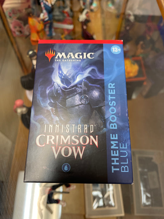 Magic the Gathering- Innistrad: Crimson Vow Theme Booster [Blue] (English)